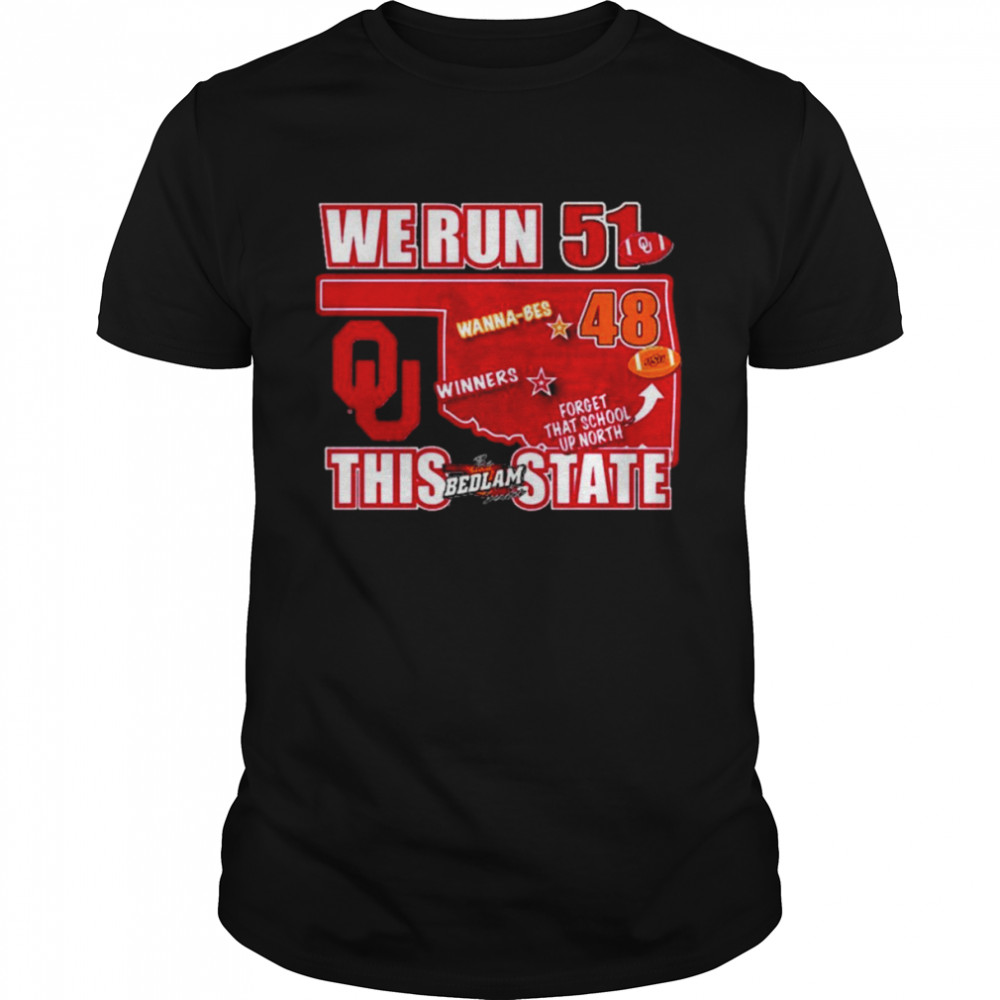 We run this state shirt Classic Men's T-shirt