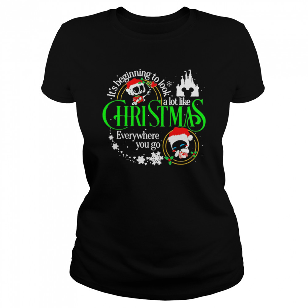 It’s Beginning To Look A Lot Like Christmas Everywhere You Go  Classic Women's T-shirt