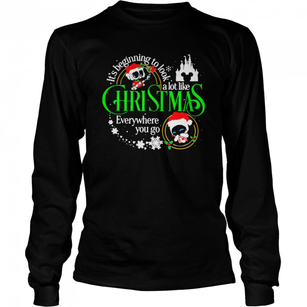 It’s Beginning To Look A Lot Like Christmas Everywhere You Go Long Sleeved T-shirt
