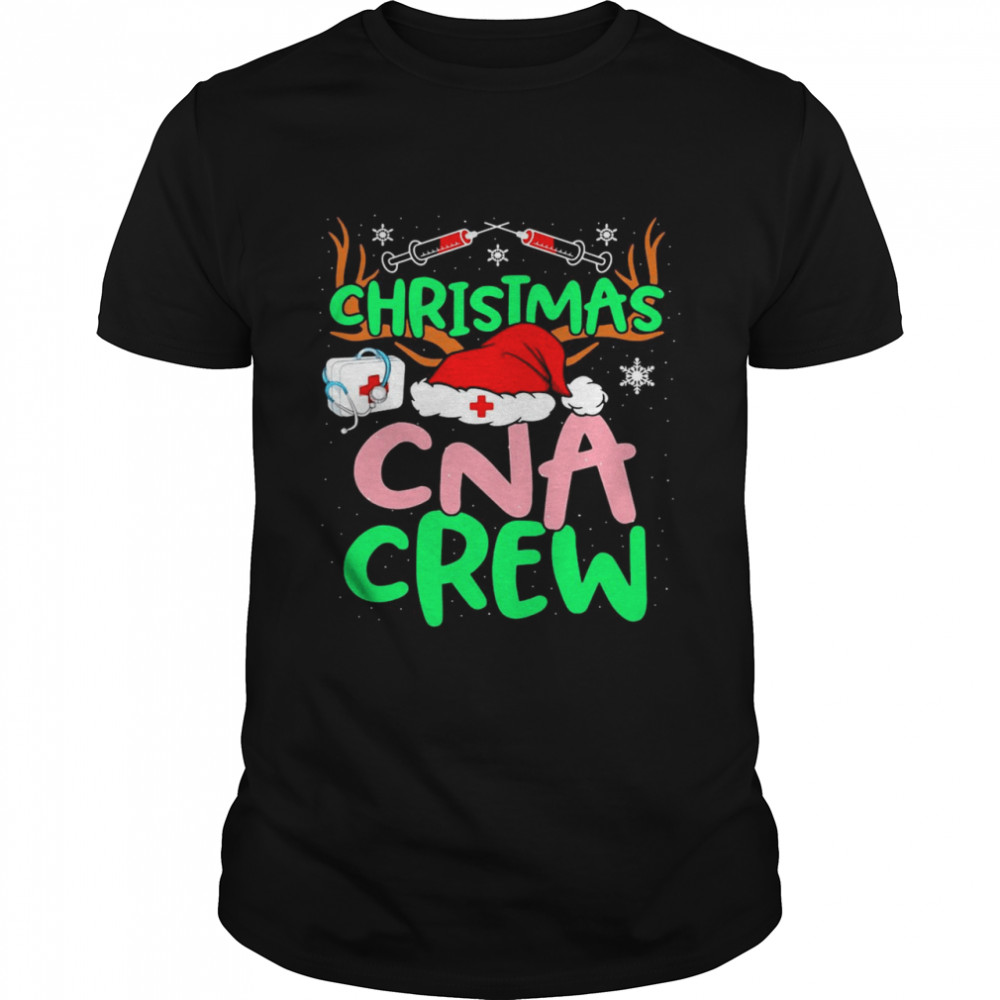 Vaccinated Christmas CNA Crew Sweater Shirt