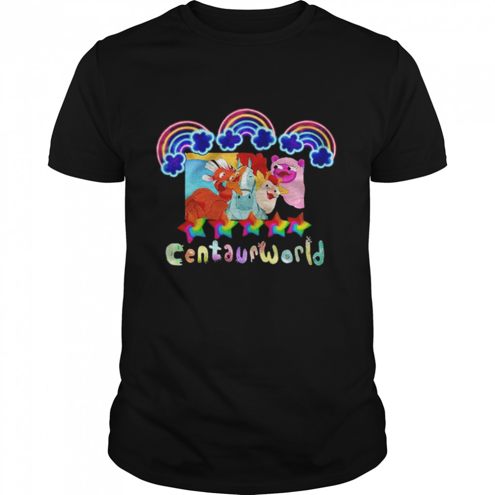 Centaurworld rainbow T-shirt
