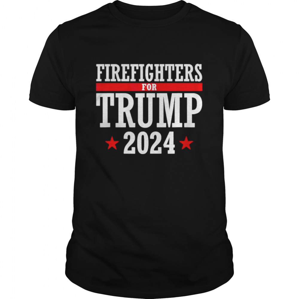 Firefighters For Trump 2024 shirt Classic Men's T-shirt