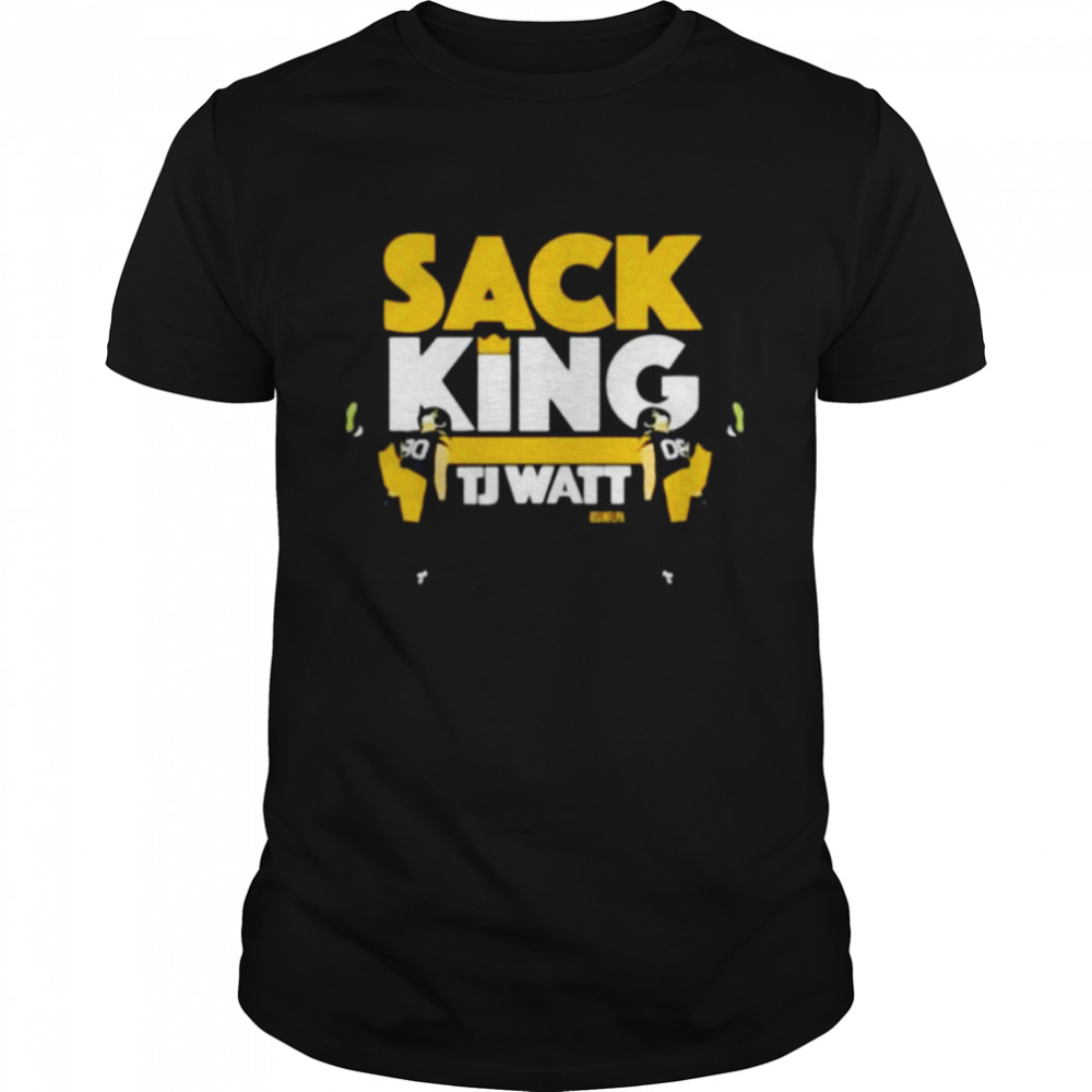 Sack king TJ Watt Tee shirt