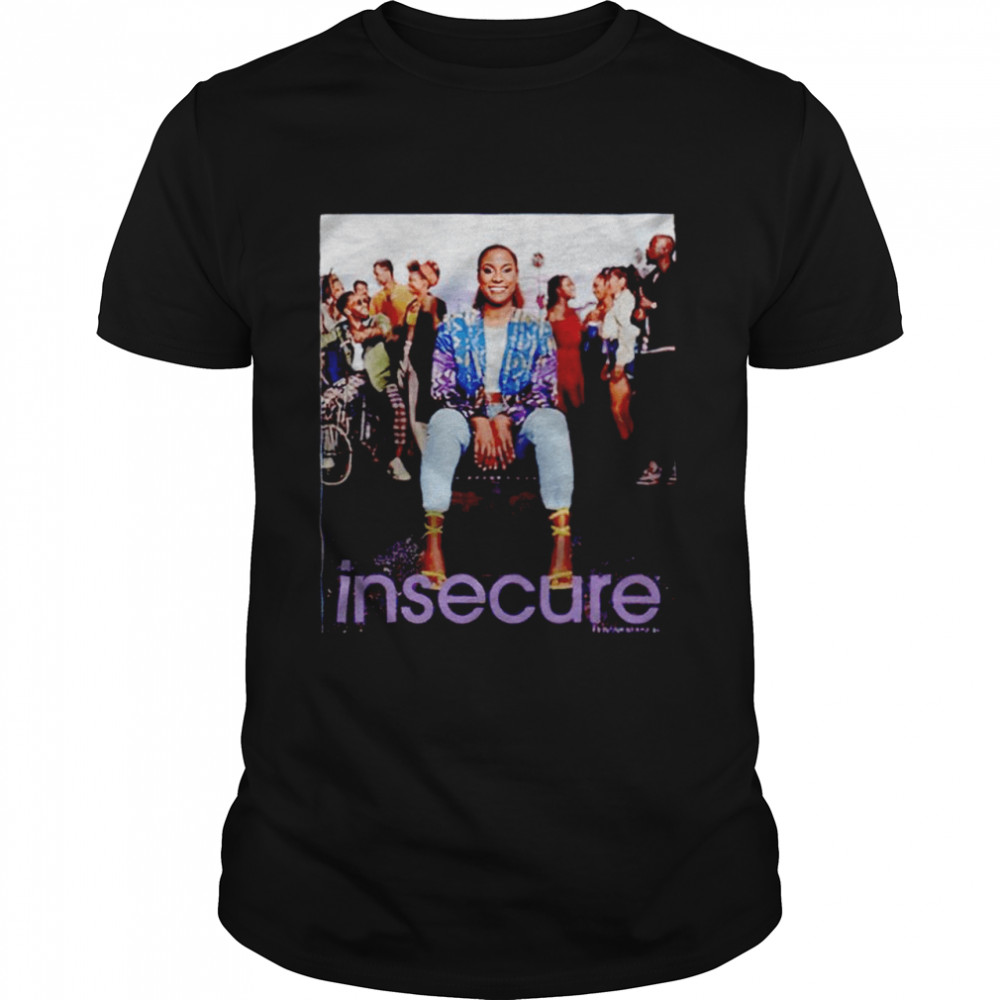 Insecure key graphic shirt