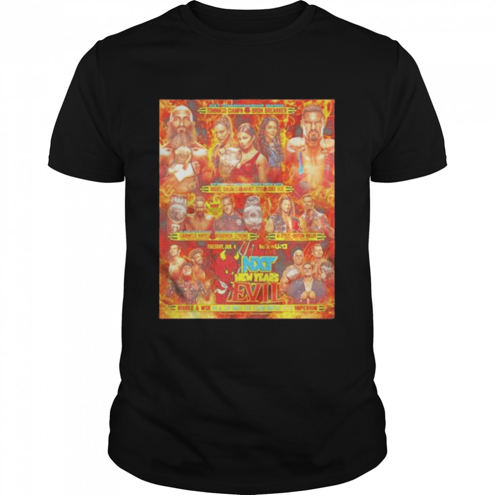 NXT New Year’s Evil 2022 shirt Classic Men's T-shirt