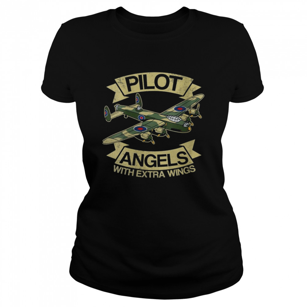 Vintage B17 Bomber WW2 Plane Aviation Airplane Grunge  Classic Women's T-shirt