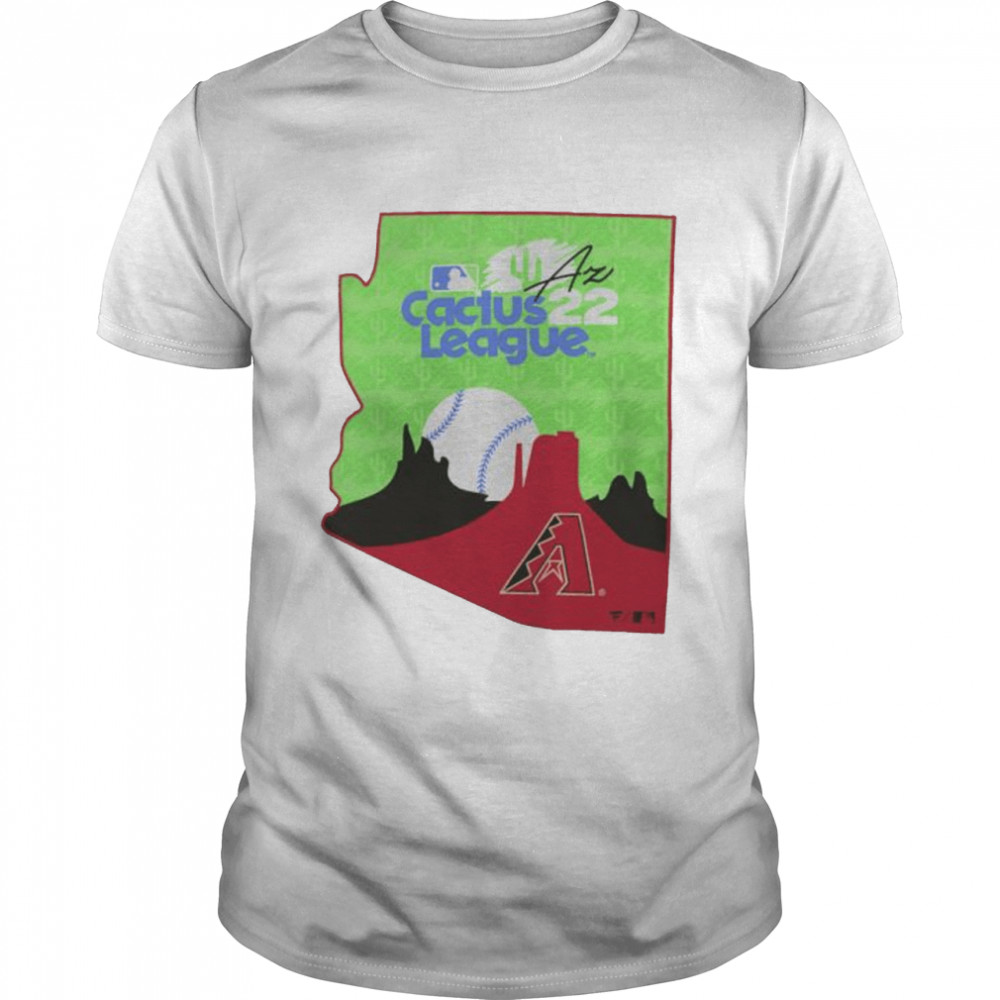arizona Diamondbacks 2022 MLB Spring Training Cactus League shirt