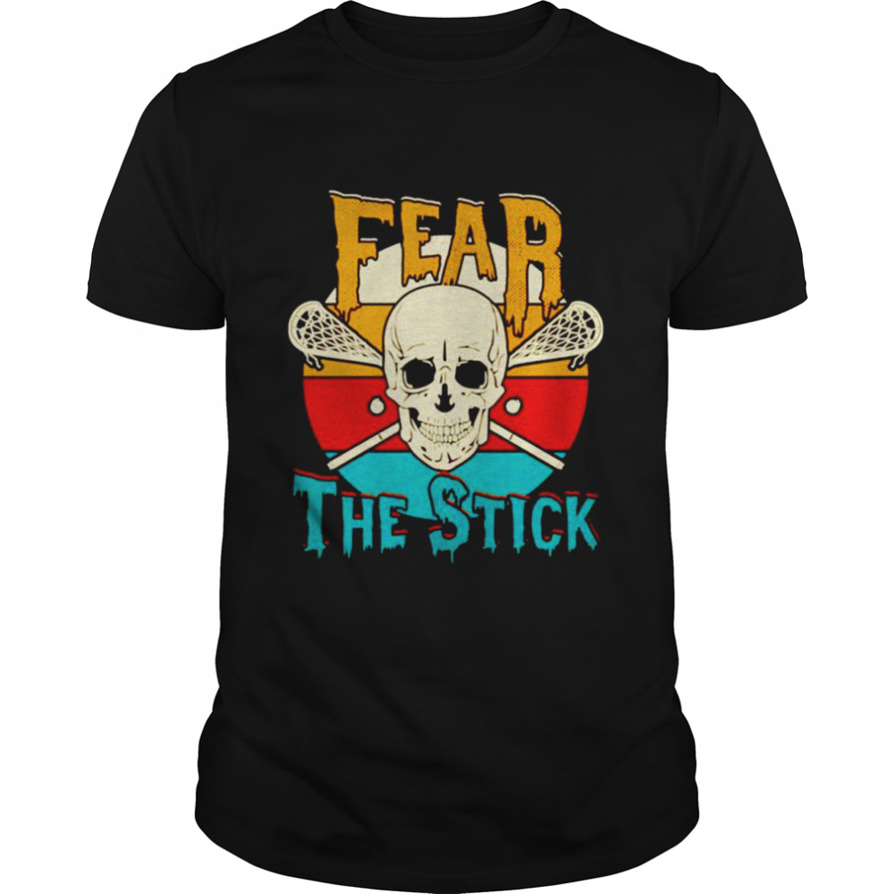 Skull fear the stick shirt Classic Men's T-shirt