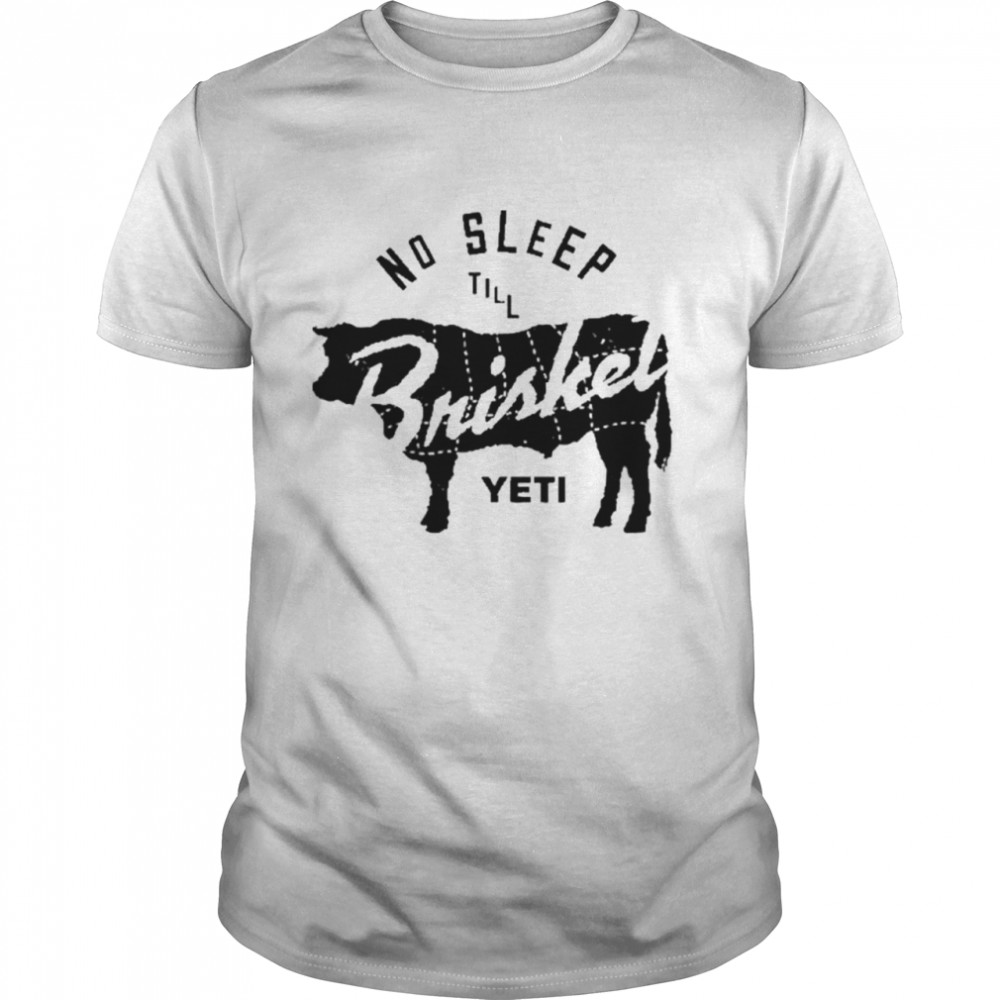 No Sleep Till Brisket Yeti  Classic Men's T-shirt