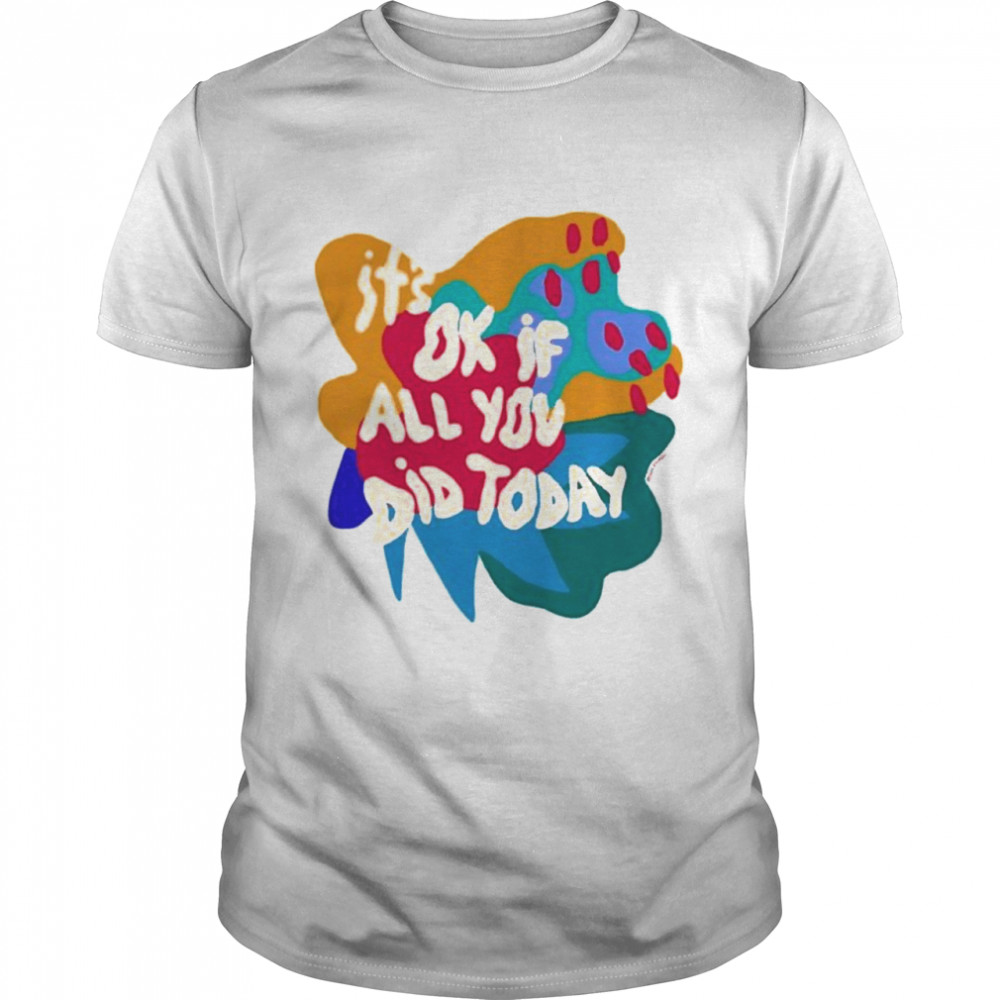 Soleoado Leȯ It’s Ok If All You Did Today T-Shirt