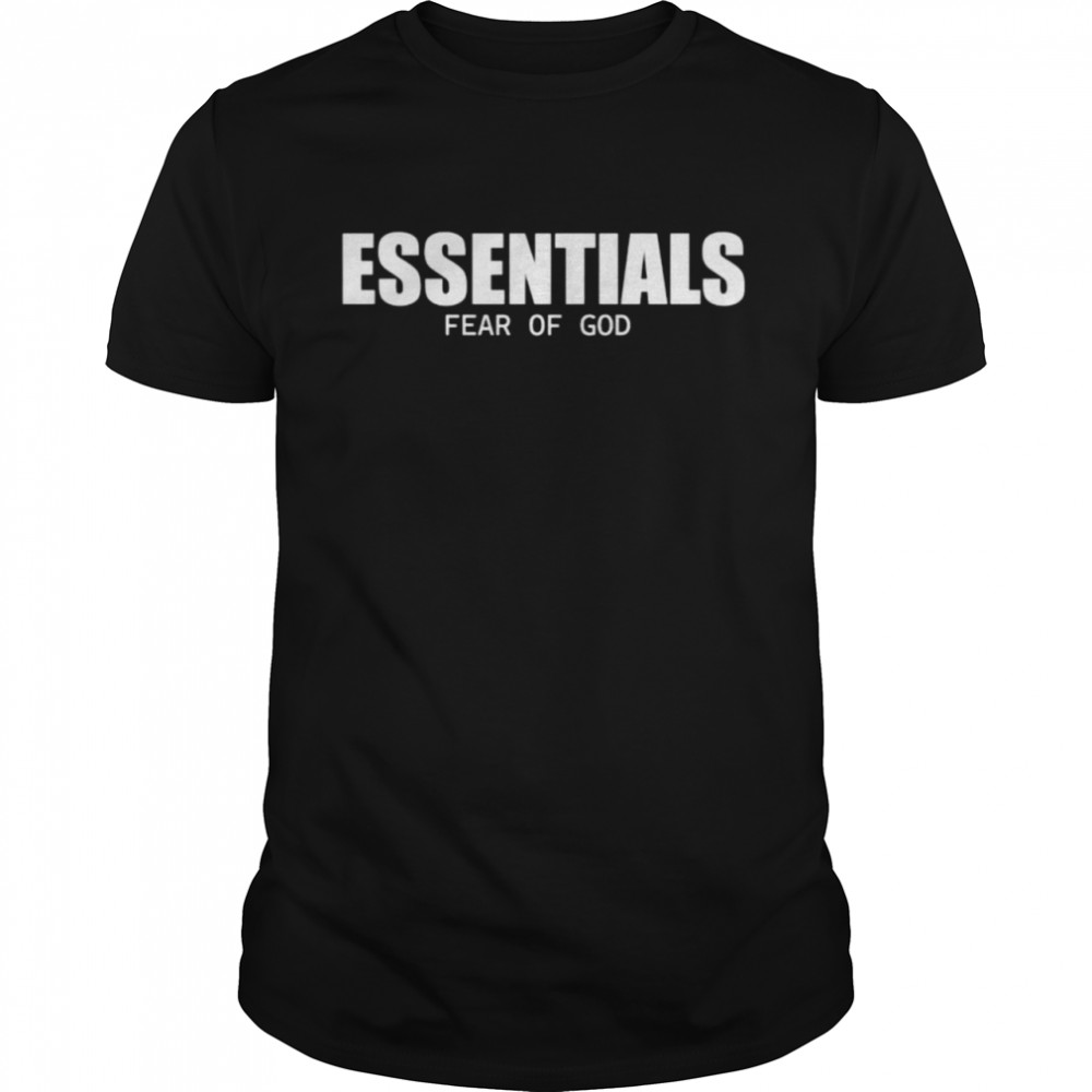 Essentials fear of God shirt