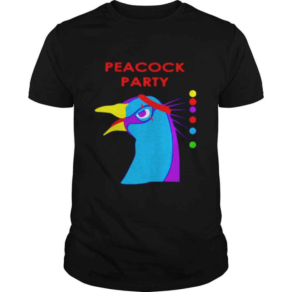 Auburn Peacock party shirt