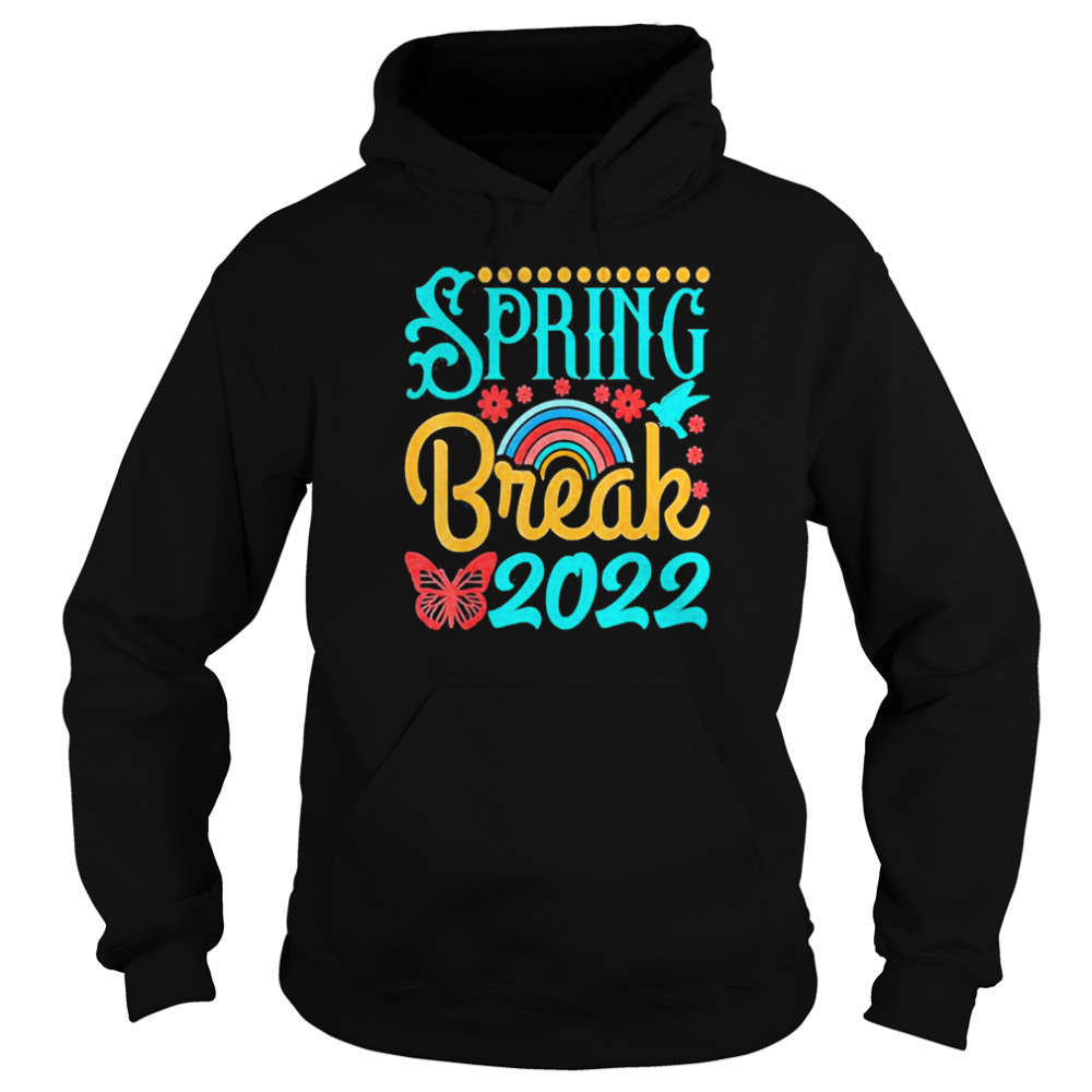 Spring Break 2022 Vacation Matching Family And Friends Group  Unisex Hoodie