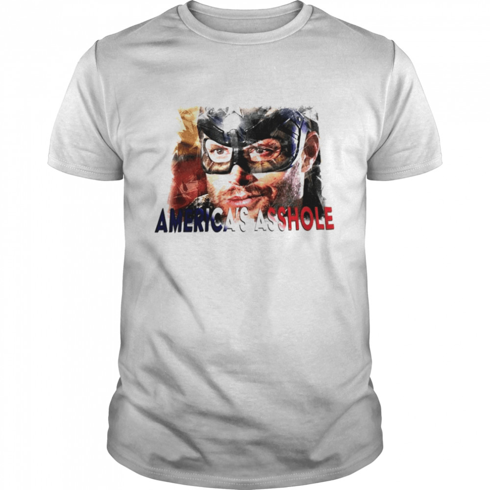 Captain America Americas asshole shirt