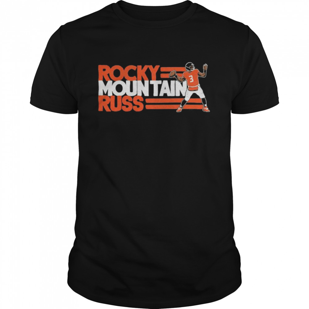 Russell Wilson rocky mountain russ shirt