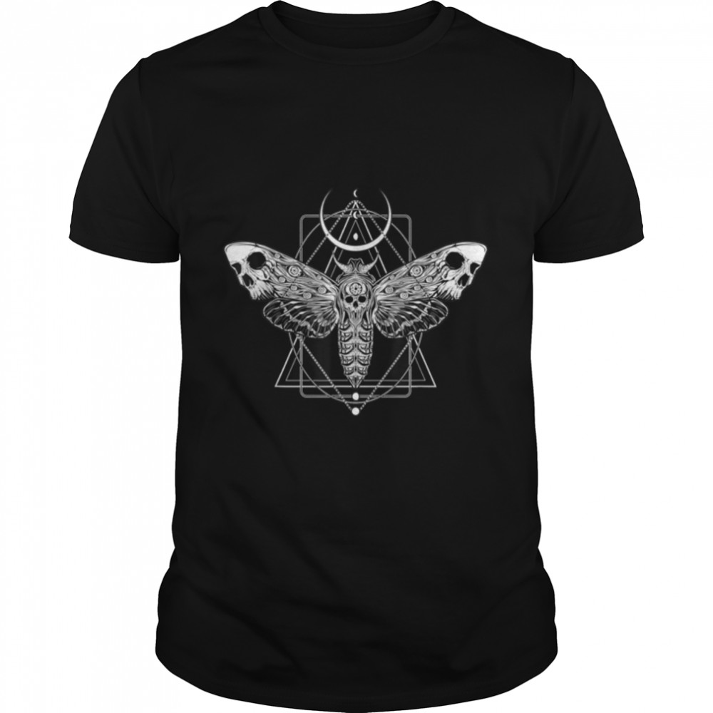 Monarch Butterfly Celestial Butterfly Sun Moon Phase Magical T-Shirt B09W5KNH9H