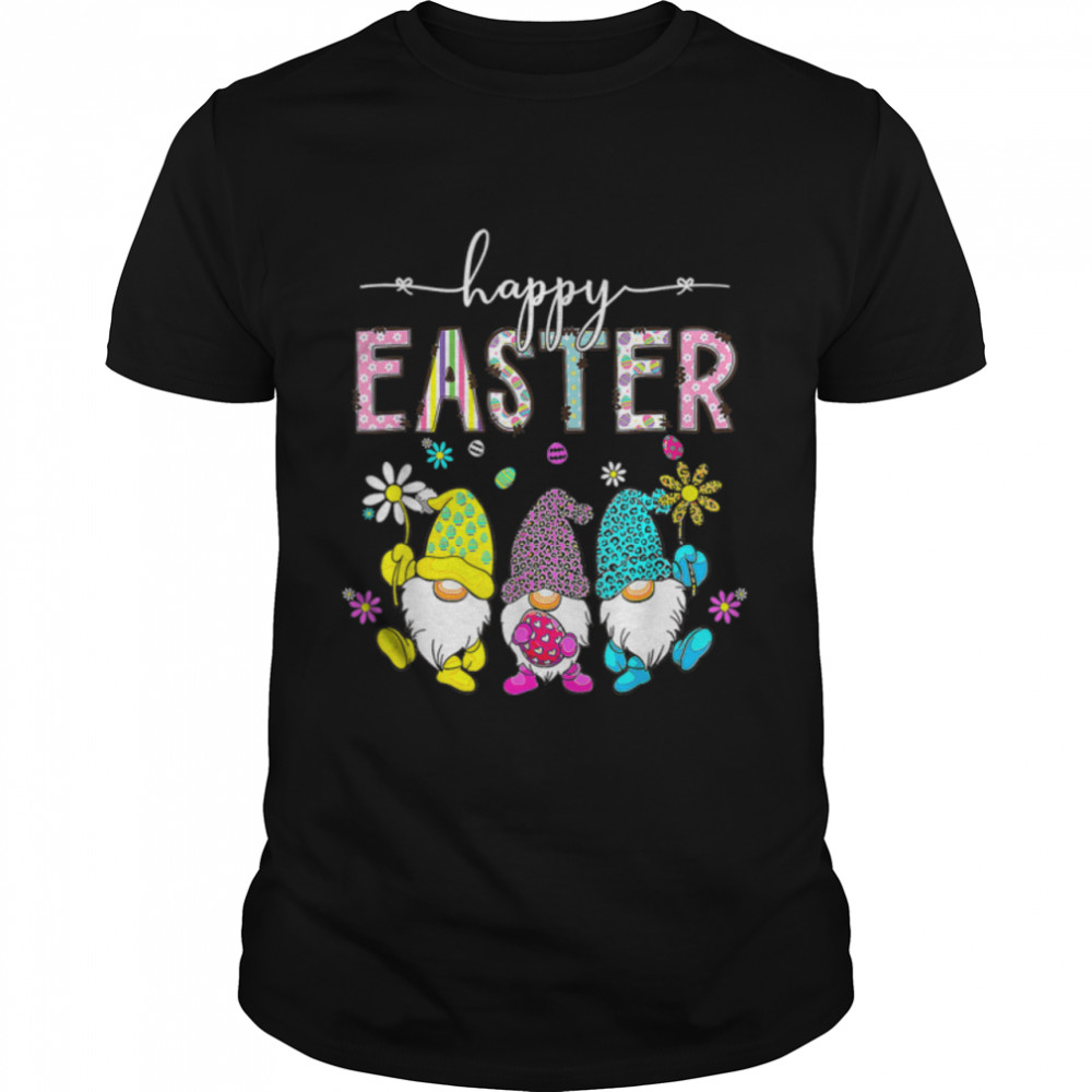 Happy Easter Day Three Gnome Bunny Egg T- B09W8Q2K2G Classic Men's T-shirt