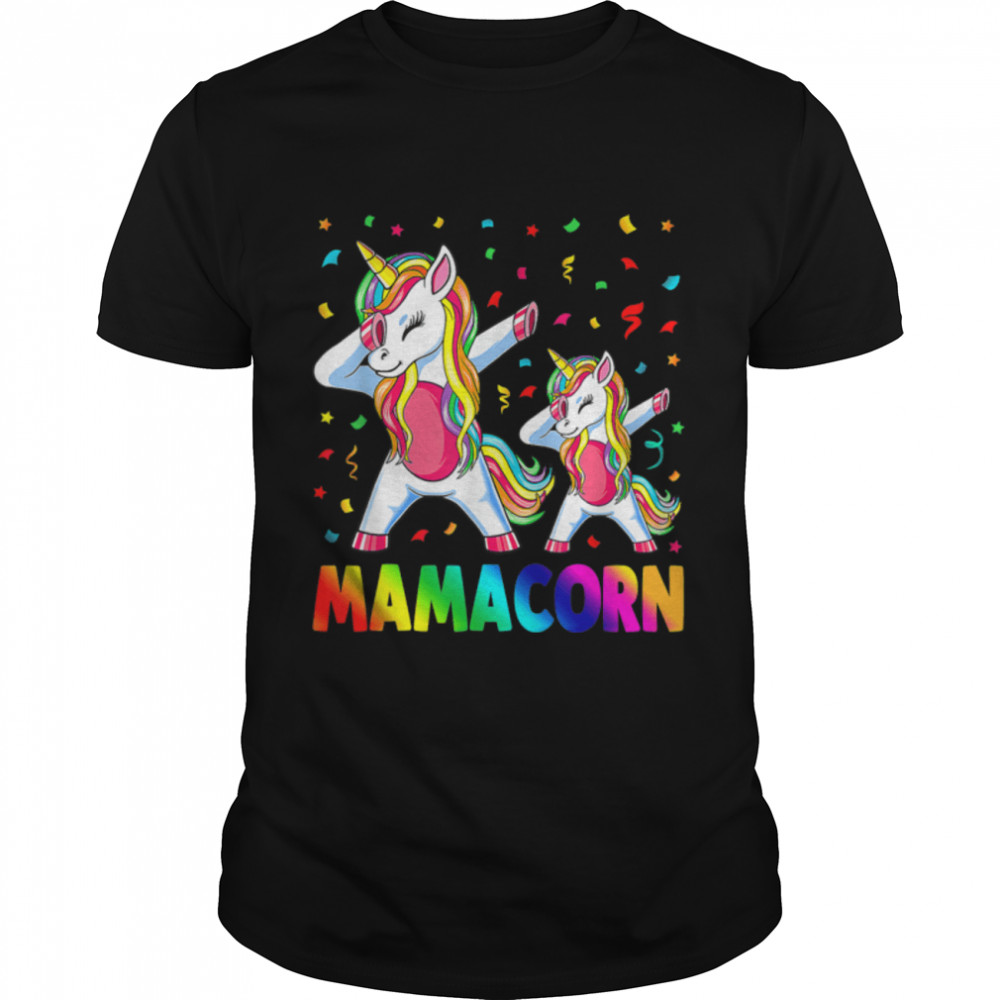Mamacorn Unicorn Mom Baby Funny Mother's Day For Women T-Shirt B09W95N8VM