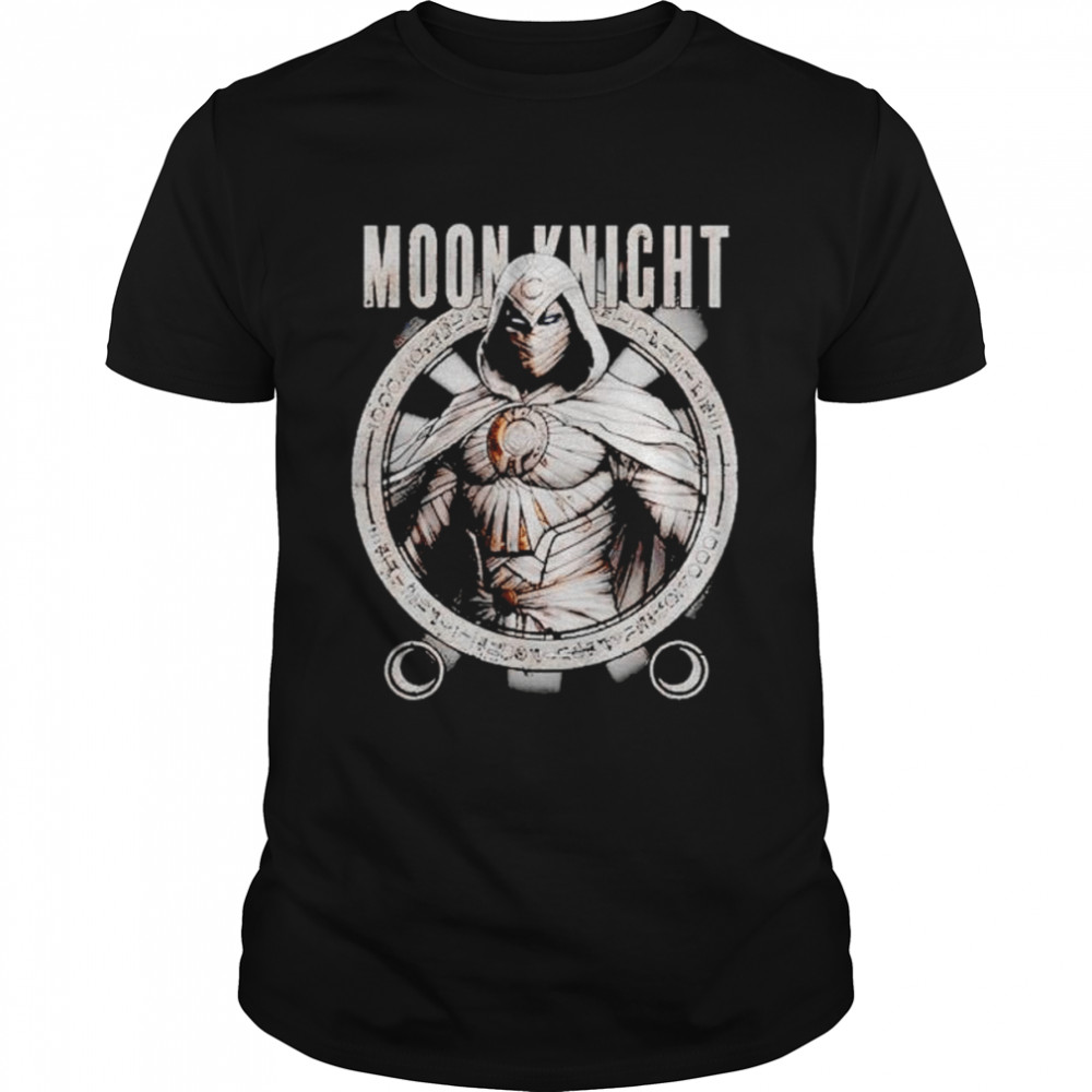 Marvel Moon Knight Detailed Glyph shirt Classic Men's T-shirt