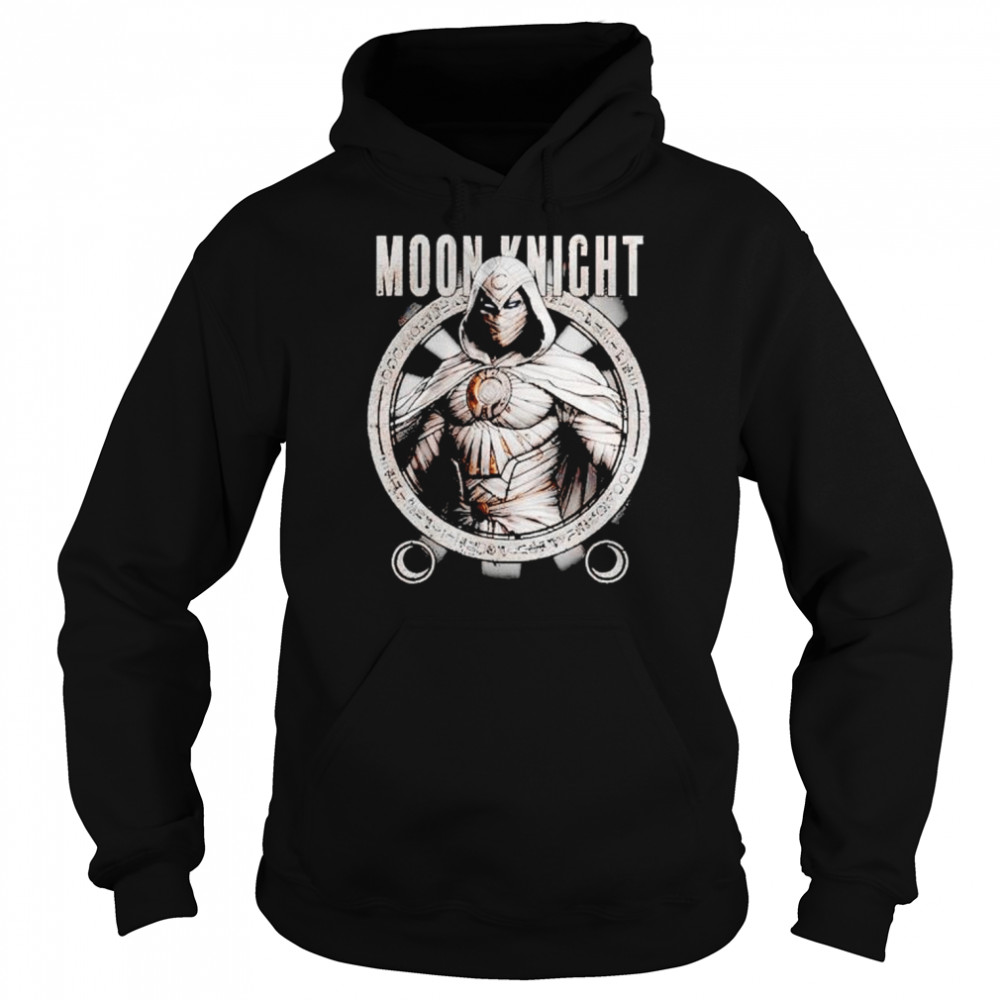 Marvel Moon Knight Detailed Glyph shirt Unisex Hoodie
