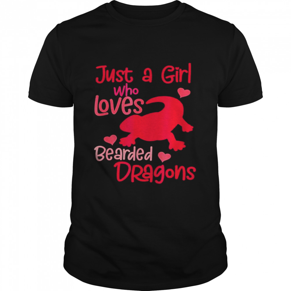 Just A Girl Who Loves Bearded Dragons T- Classic Men's T-shirt