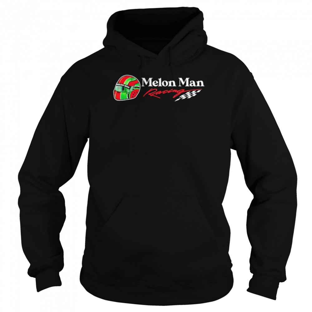 Melon Man Racing shirt Unisex Hoodie