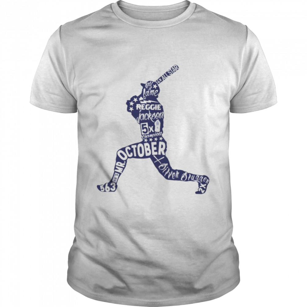 New York Yankees Reggie Jackson hall of fame shirt Classic Men's T-shirt