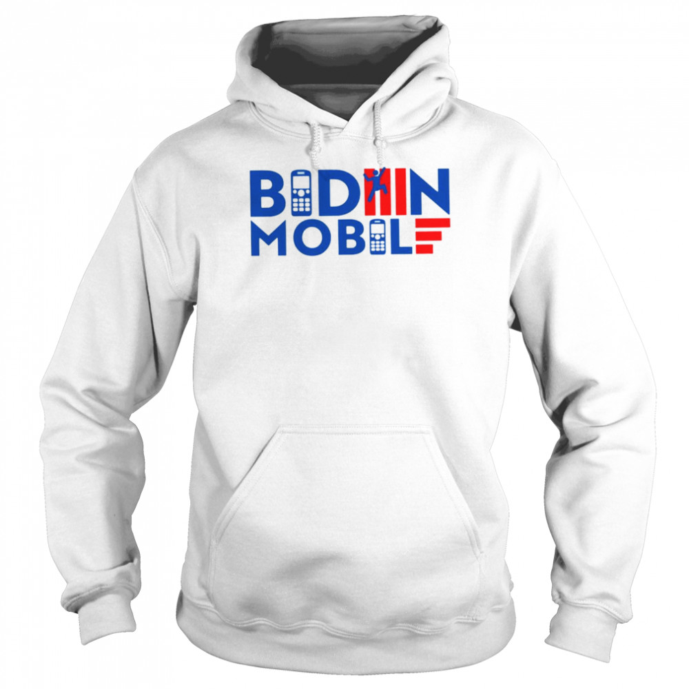 Biden mobile shirt Unisex Hoodie