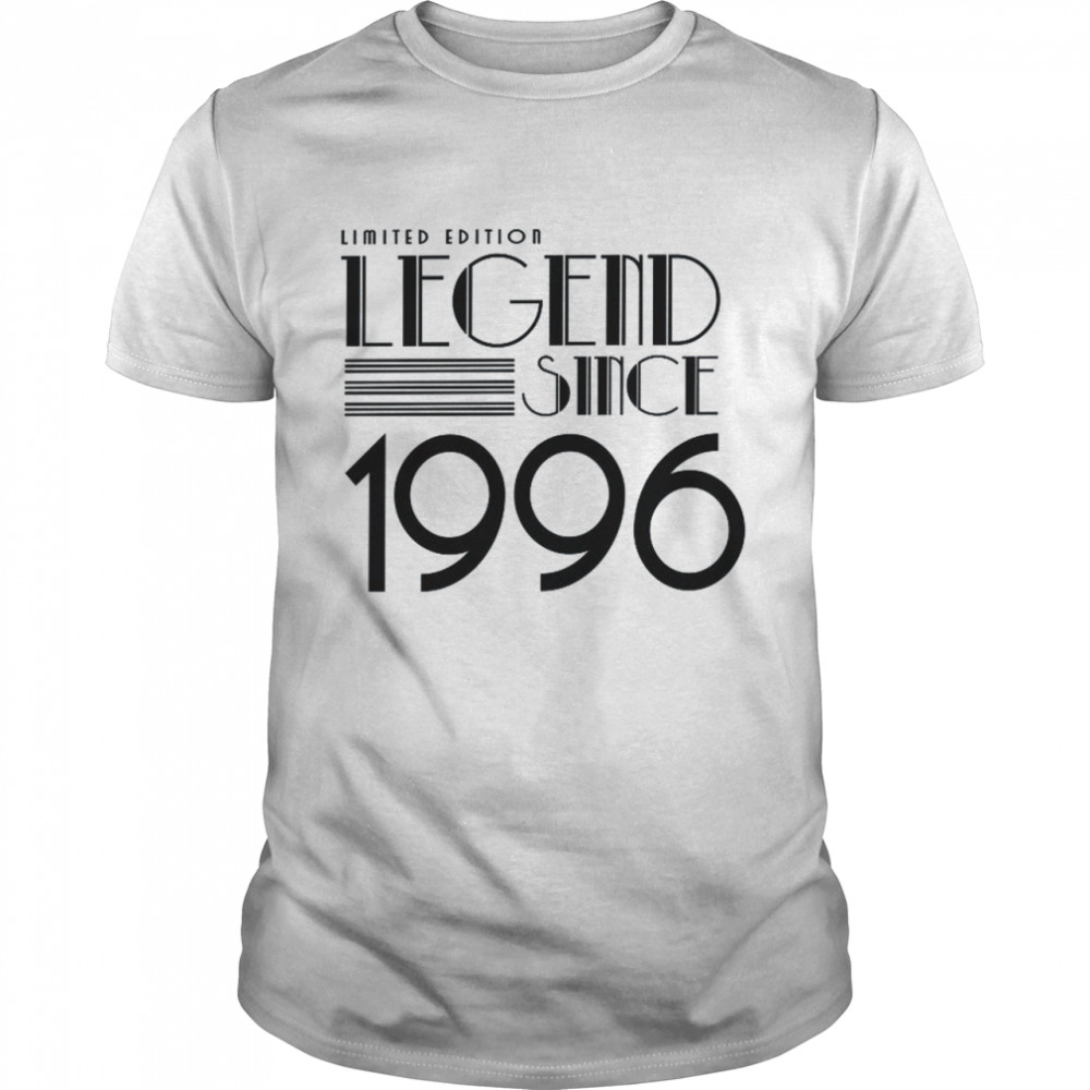 Legend Since 1996 Vintage Noir Edition 26th Birthday  Classic Men's T-shirt