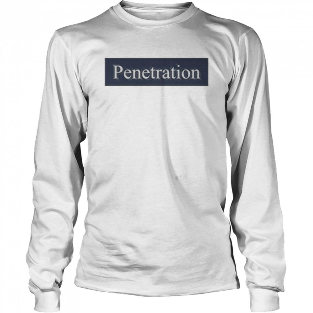 Penetration Teng Teng Tsao T- Long Sleeved T-shirt