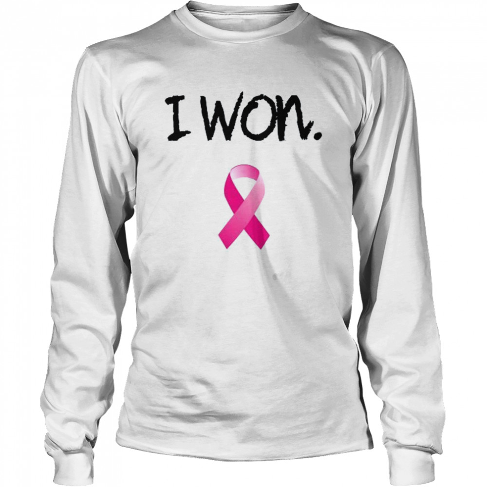 Survivor Breast Cancer Awareness Long Sleeved T-shirt