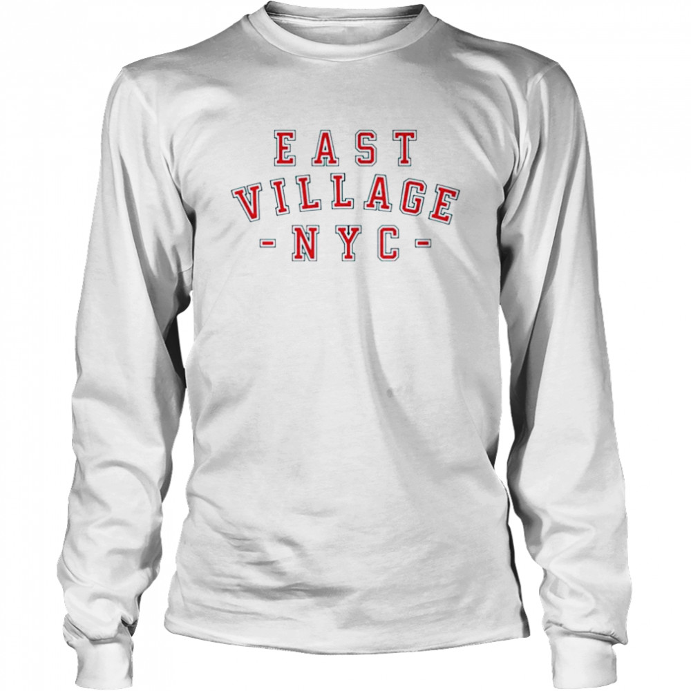Daniel Aubry east village NYC shirt Long Sleeved T-shirt