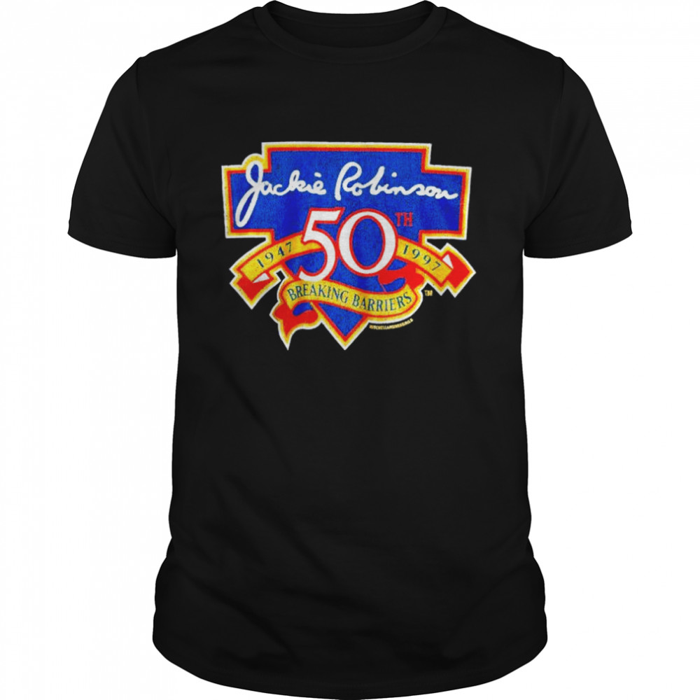 50th Anniversary Brooklyn Dodgers Jackie Robinson shirt Classic Men's T-shirt