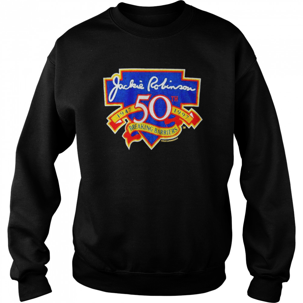 50th Anniversary Brooklyn Dodgers Jackie Robinson shirt Unisex Sweatshirt