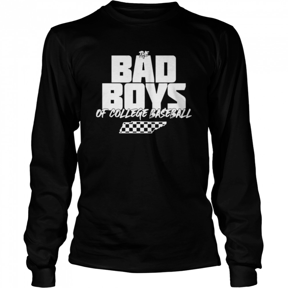 Aaron Torres Merch Bad Boys Of College Baseball Tennessee  Long Sleeved T-shirt