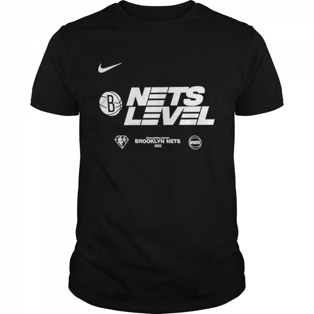 Brooklyn Nets 2022 Nets Level  Classic Men's T-shirt