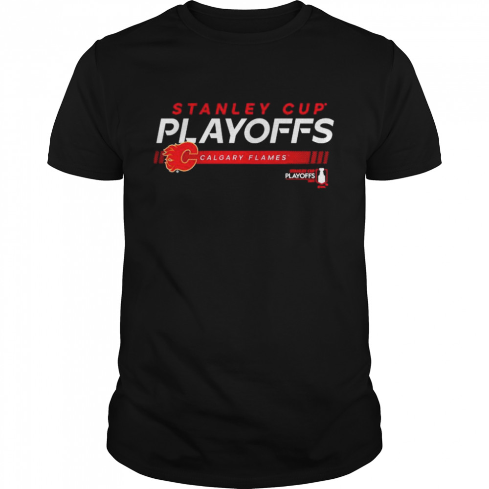Calgary Flames 2022 Stanley Cup Playoffs Playmaker T-shirt Classic Men's T-shirt