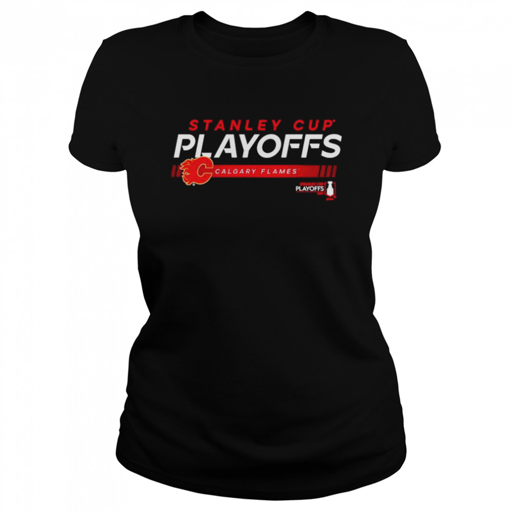 Calgary Flames 2022 Stanley Cup Playoffs Playmaker T-shirt Classic Women's T-shirt