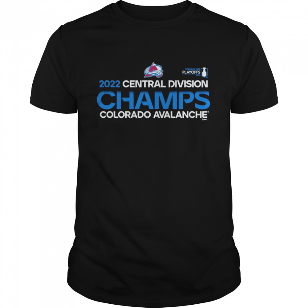 Colorado Avalanche 2022 Central Division Champions T-shirt Classic Men's T-shirt