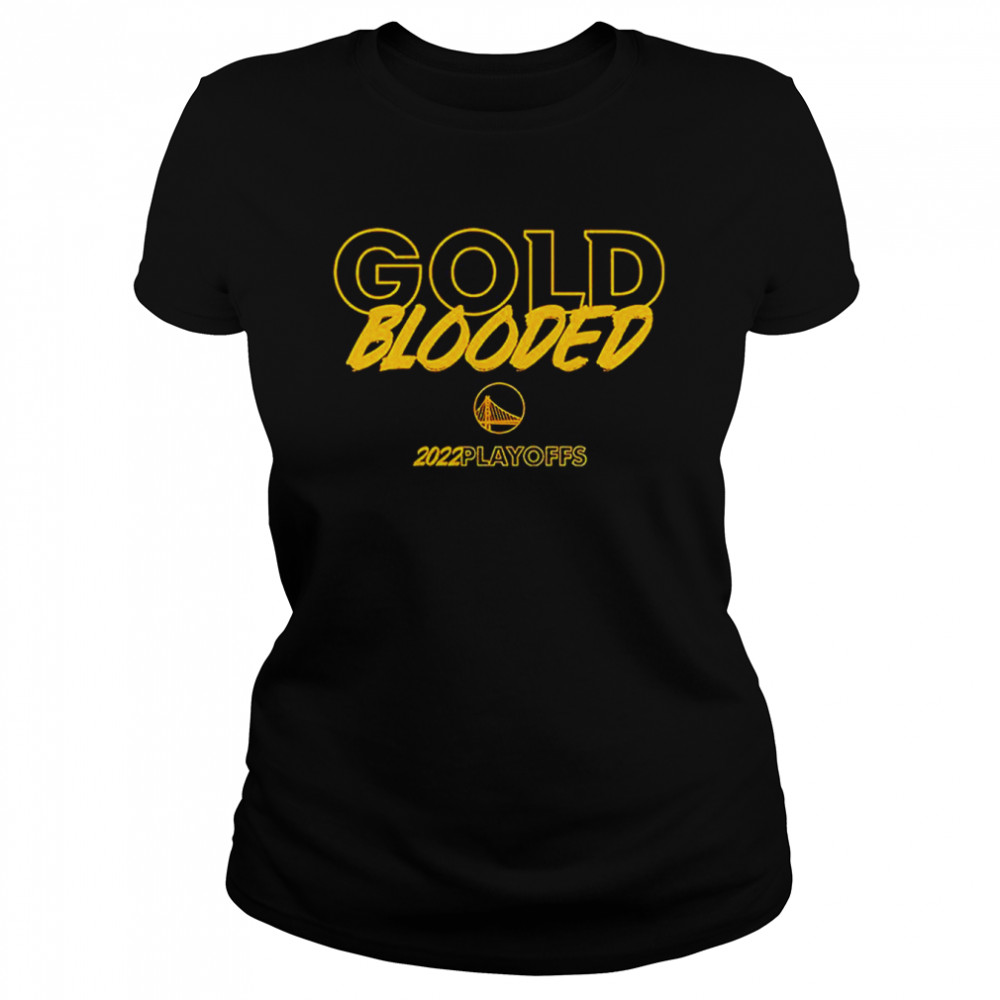 Gold Blooded 2022 Playoffs T- Classic Women's T-shirt