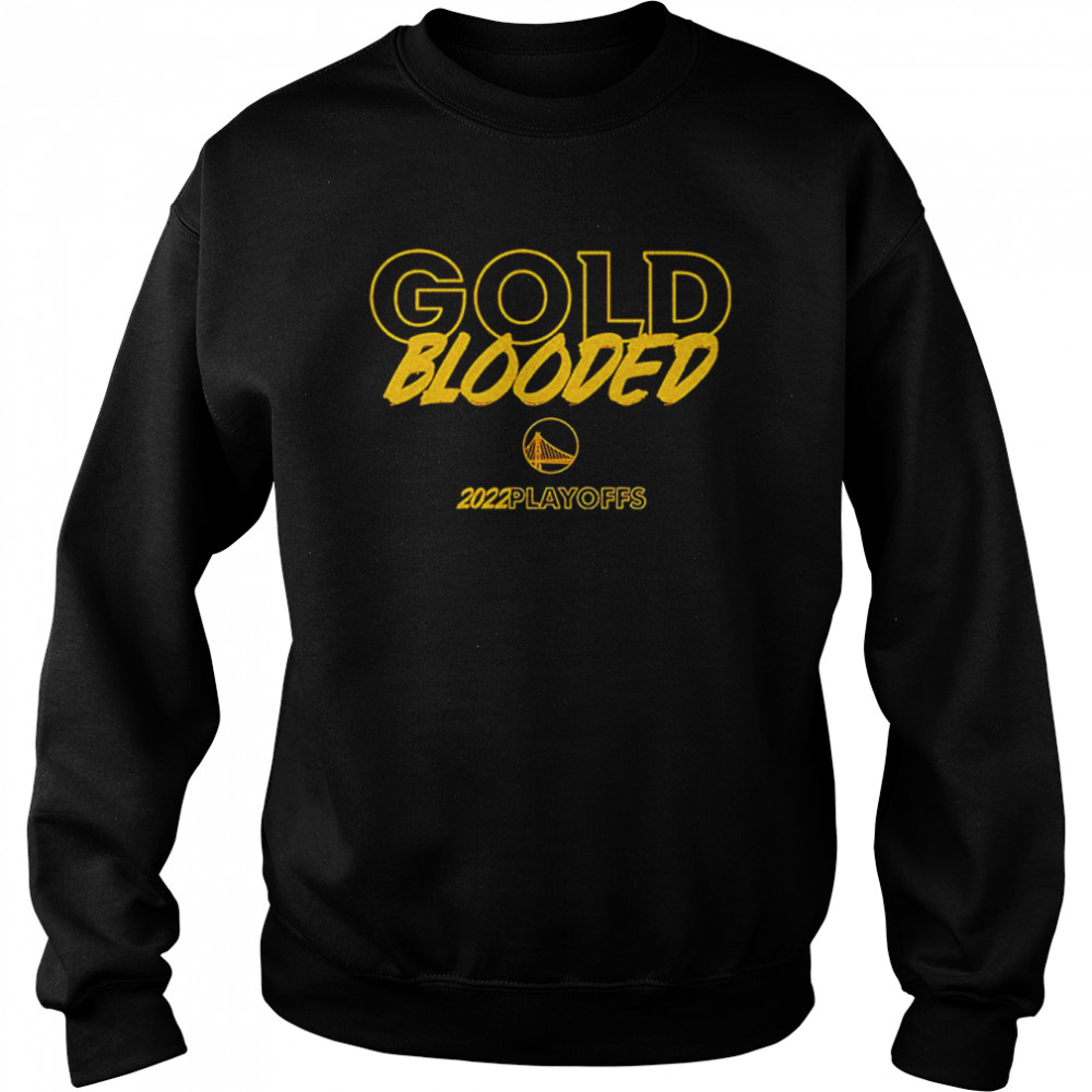 Gold Blooded 2022 Playoffs T- Unisex Sweatshirt