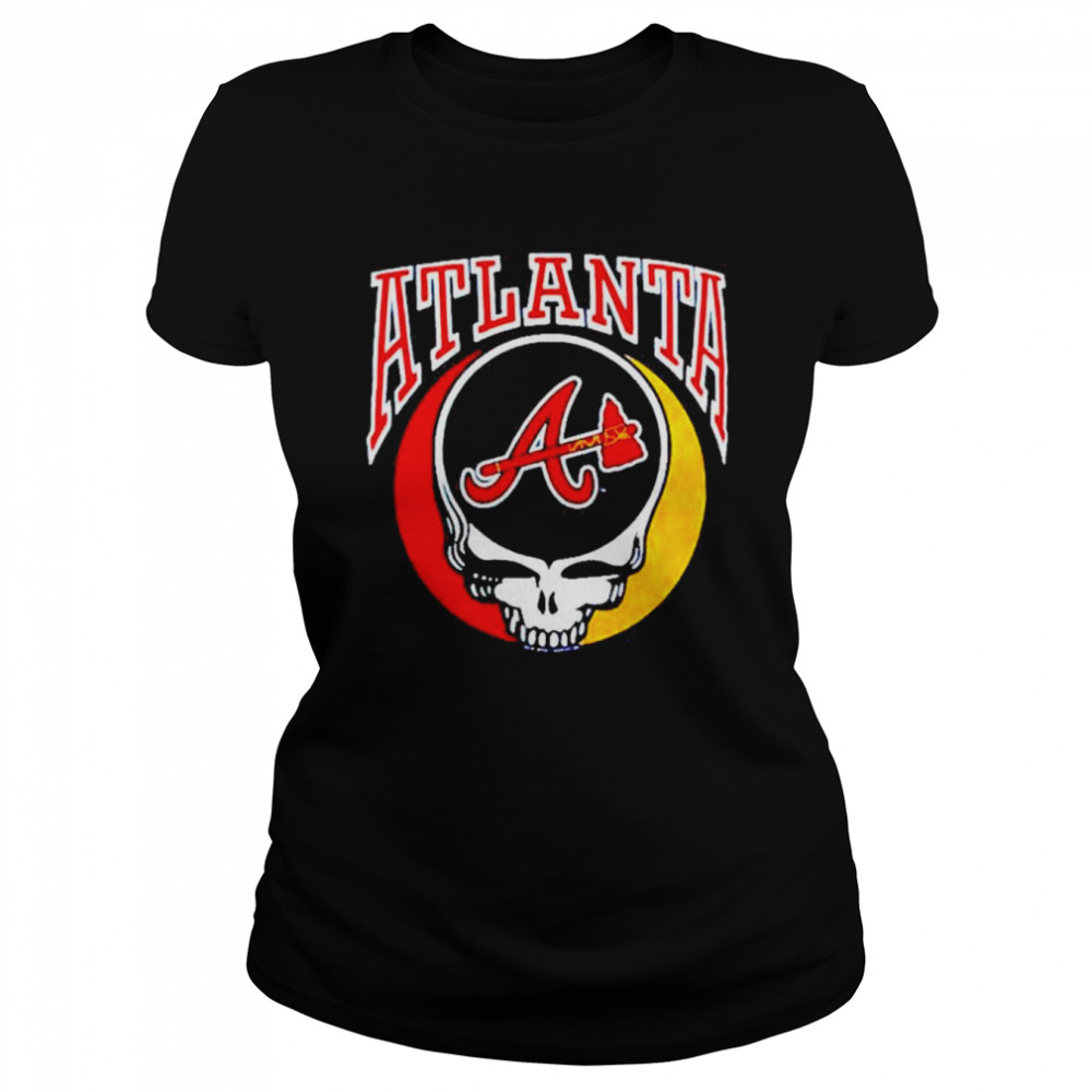 Grateful Dead Atlanta Braves baseball shirt Classic Women's T-shirt