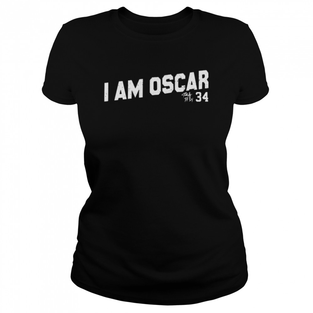 I am oscar 34 royal shirt Classic Women's T-shirt
