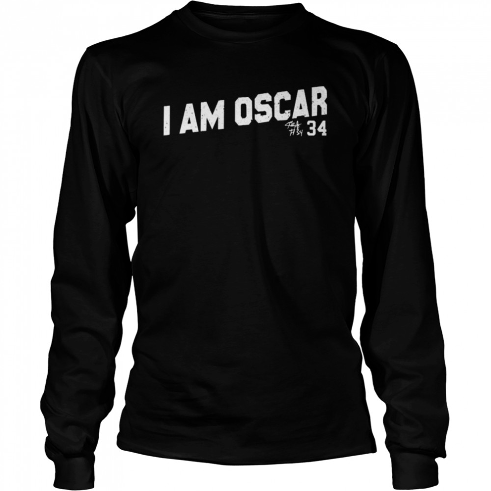 I am oscar 34 royal shirt Long Sleeved T-shirt