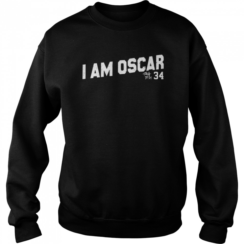 I am oscar 34 royal shirt Unisex Sweatshirt
