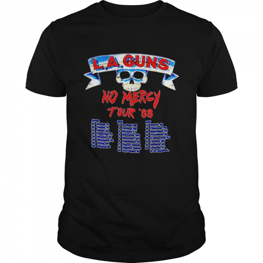 LA Guns No Mercy Tour 1988 T-Shirt