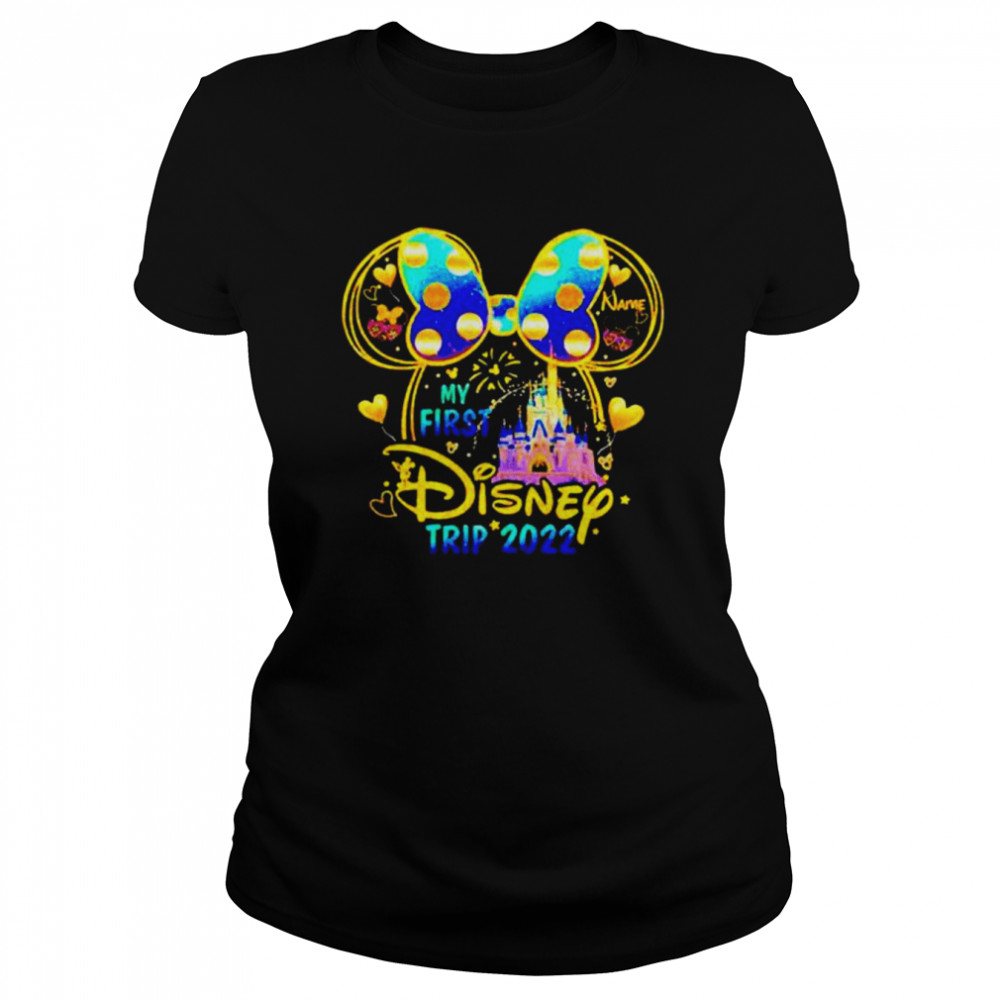 Mickey Mouse my first Disney Trip 2022 shirt Classic Women's T-shirt
