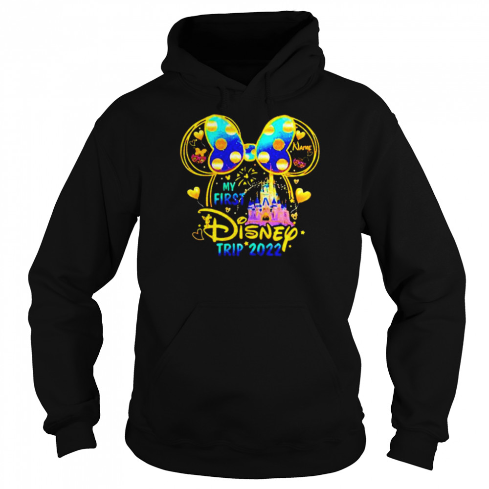 Mickey Mouse my first Disney Trip 2022 shirt Unisex Hoodie