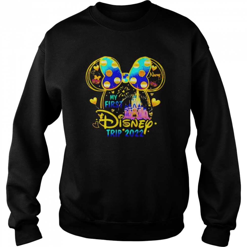 Mickey Mouse my first Disney Trip 2022 shirt Unisex Sweatshirt