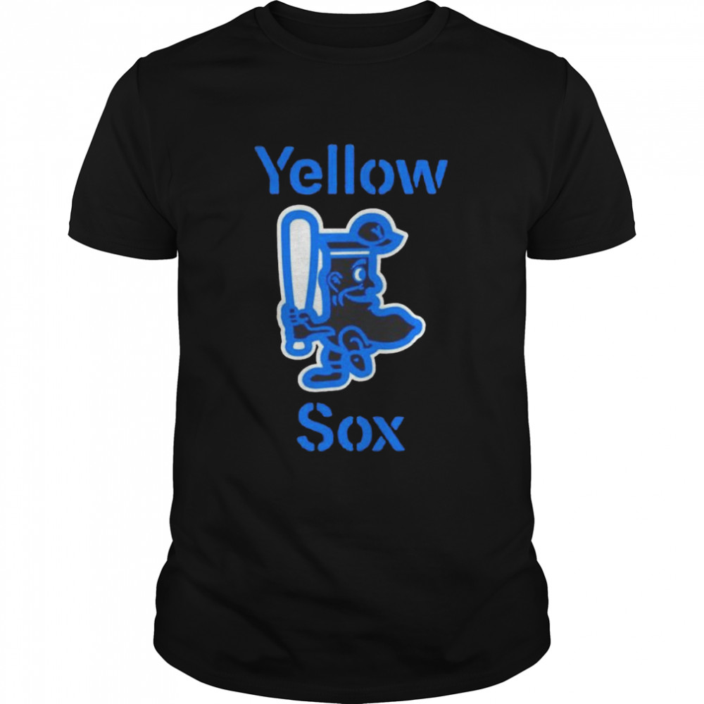 Molls City Connect Version Yellow Red Sox Logo shirt Classic Men's T-shirt